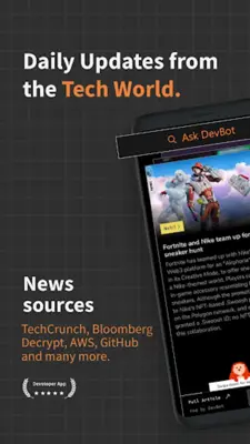 DevBytes Tech News & Coding android App screenshot 6